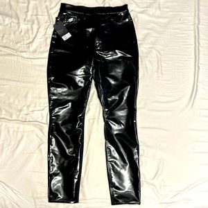 Rag and Bone black skinny vinyl pants size 28, never worn!!!